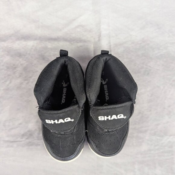 Shaq size 7 infant high-tops black in excellent condition - Picture 4 of 8